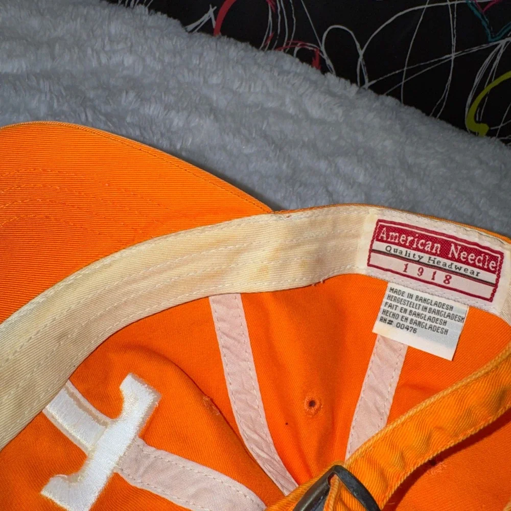 American Needle Tennessee Volunteers Hat Mens OSFA Orange Good Adjustable Strap